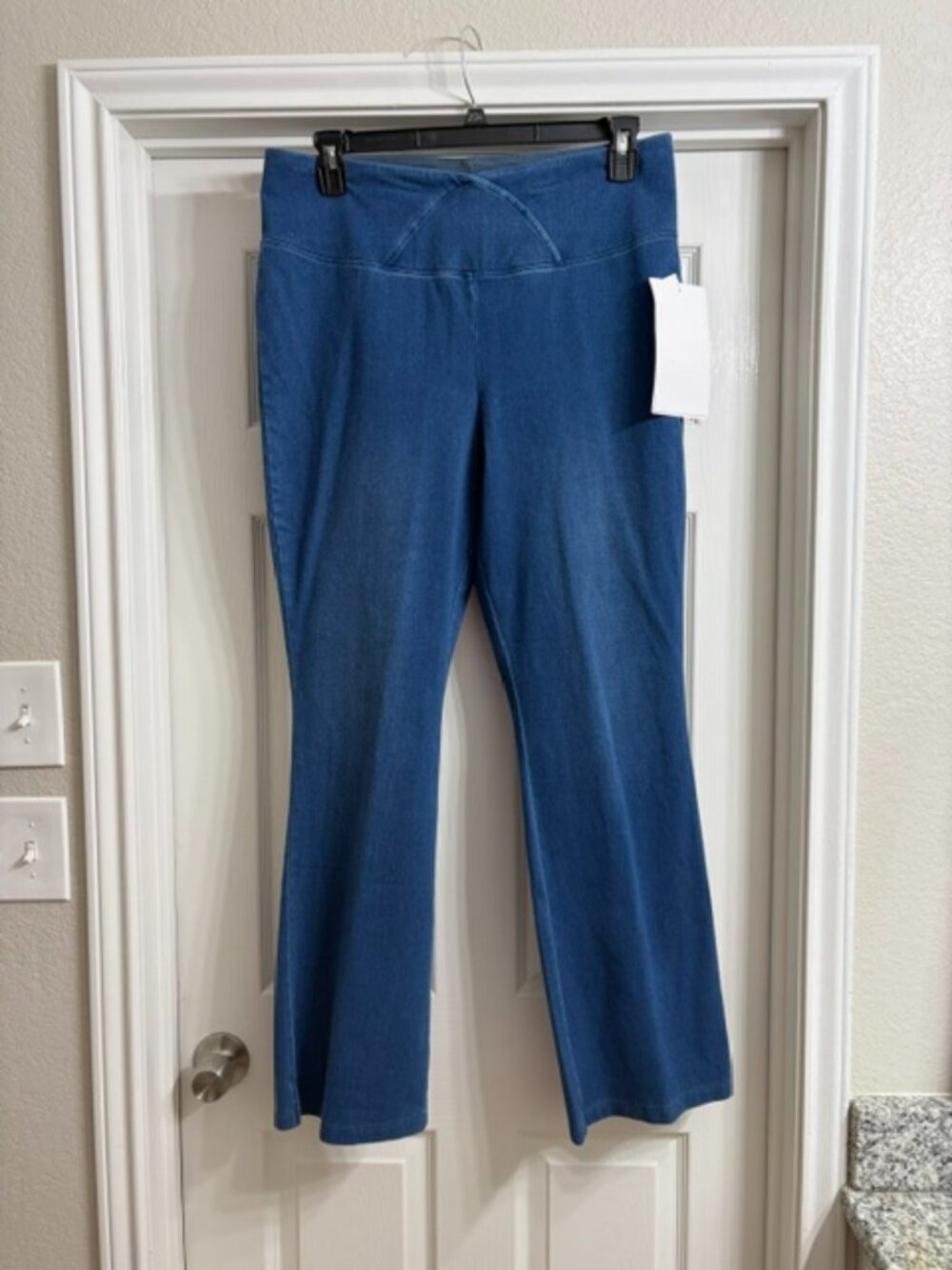 Women with Control Blue Denim Pants, Size 16 (NWT)